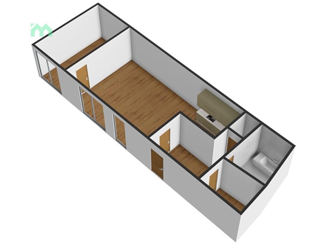 Pronájem bytu 2+kk 81 m² — fotografie 21