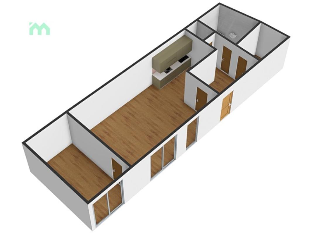 Pronájem bytu 2+kk 81 m² — fotografie 26