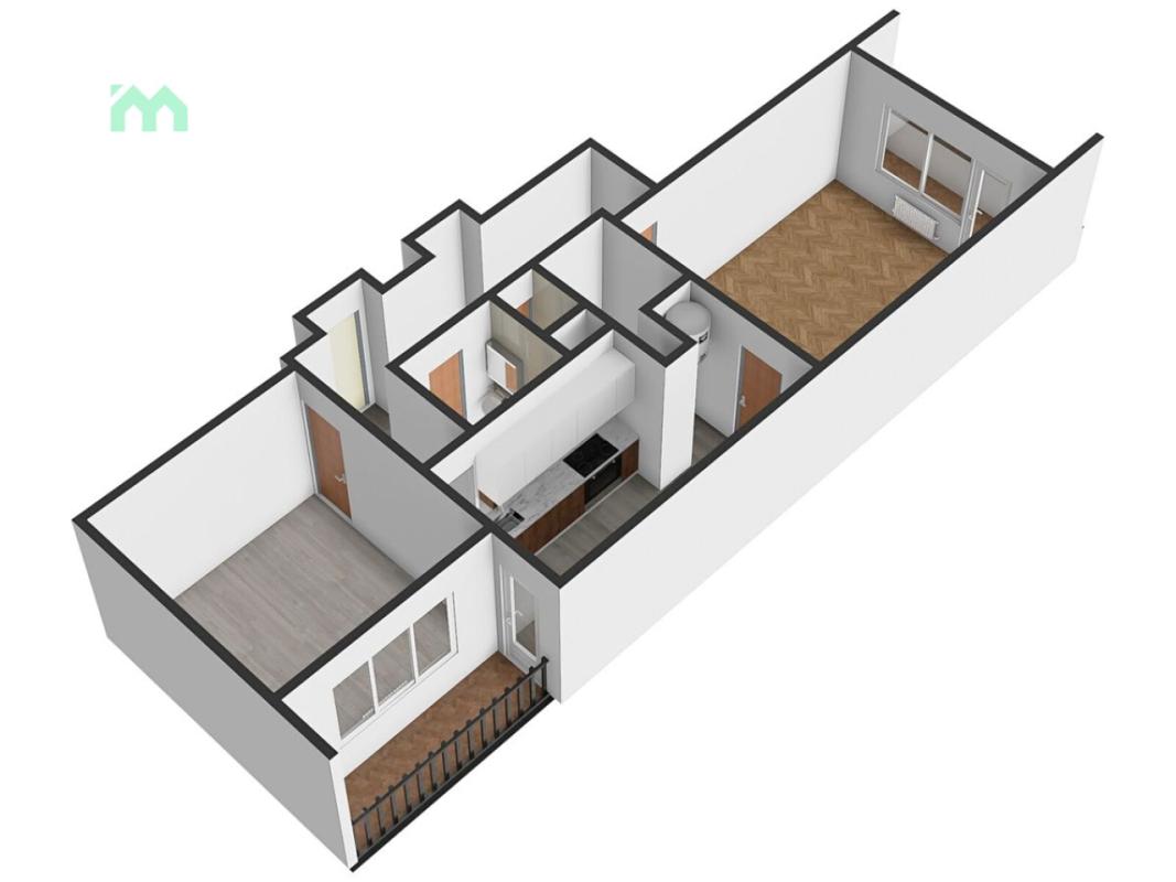Prodej bytu 2+1 59 m² — fotografie 12