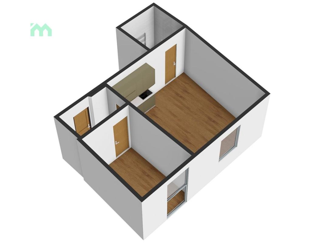 Pronájem bytu 2+kk 41 m² — fotografie 21