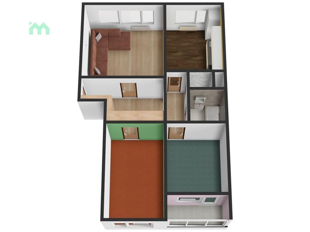 Prodej bytu 3+1 67 m² — fotografie 2