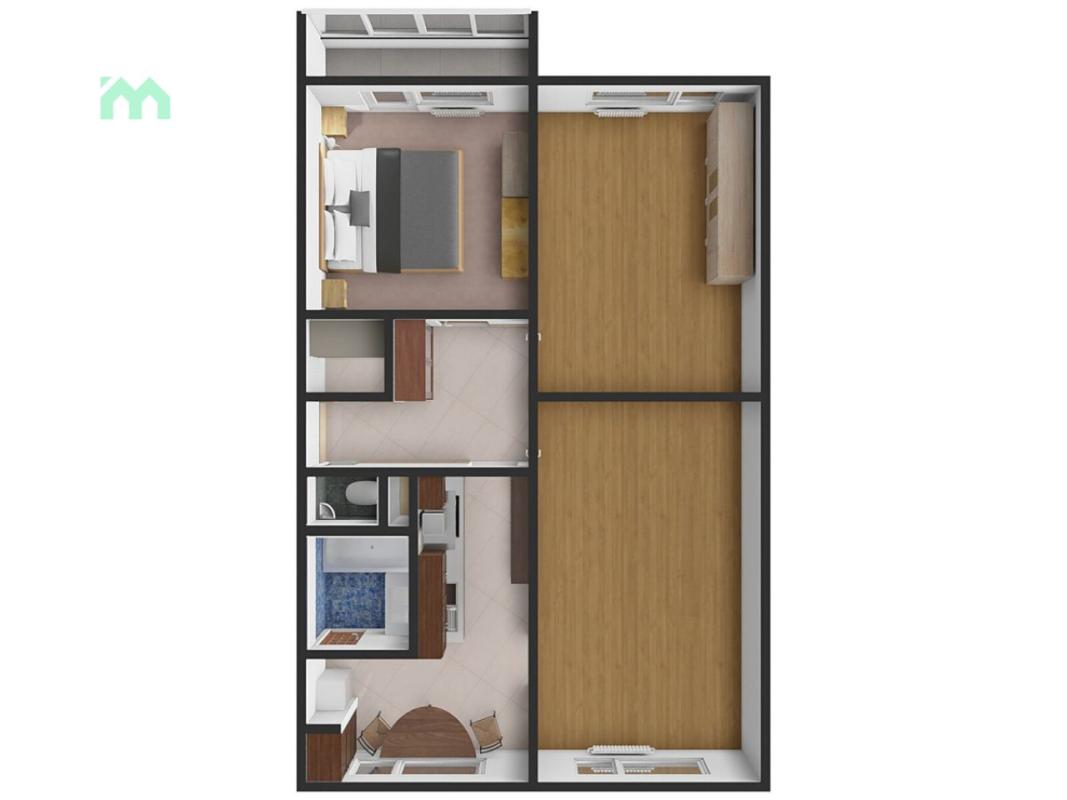 Pronájem bytu 3+1 72 m² — fotografie 2