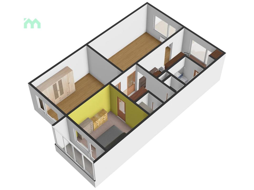 Pronájem bytu 3+1 72 m² — fotografie 29