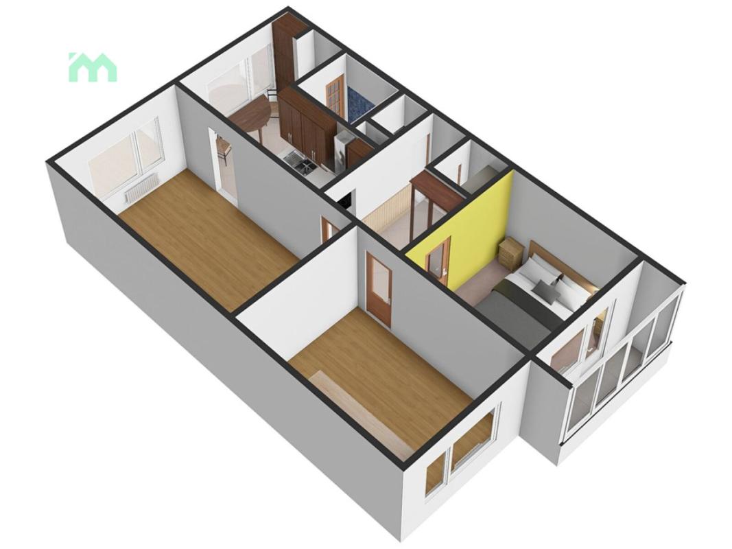 Pronájem bytu 3+1 72 m² — fotografie 36