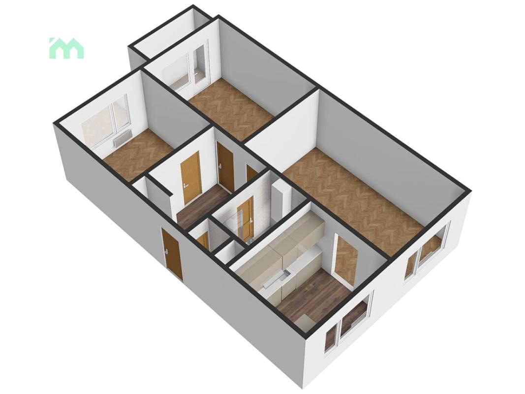 Pronájem bytu 3+1 68 m² — fotografie 6