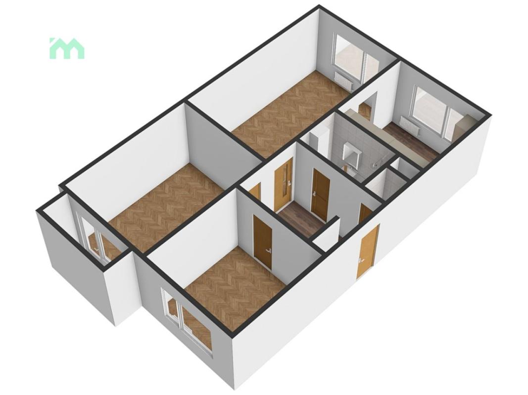 Pronájem bytu 3+1 68 m² — fotografie 12