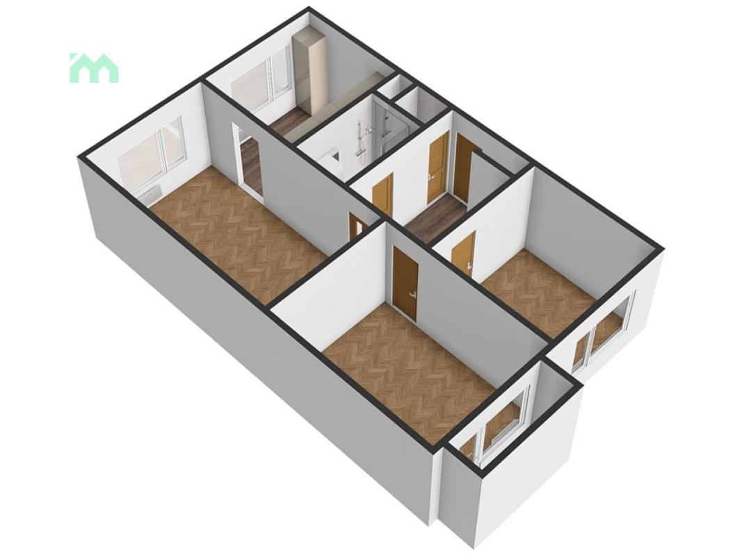 Pronájem bytu 3+1 68 m² — fotografie 16