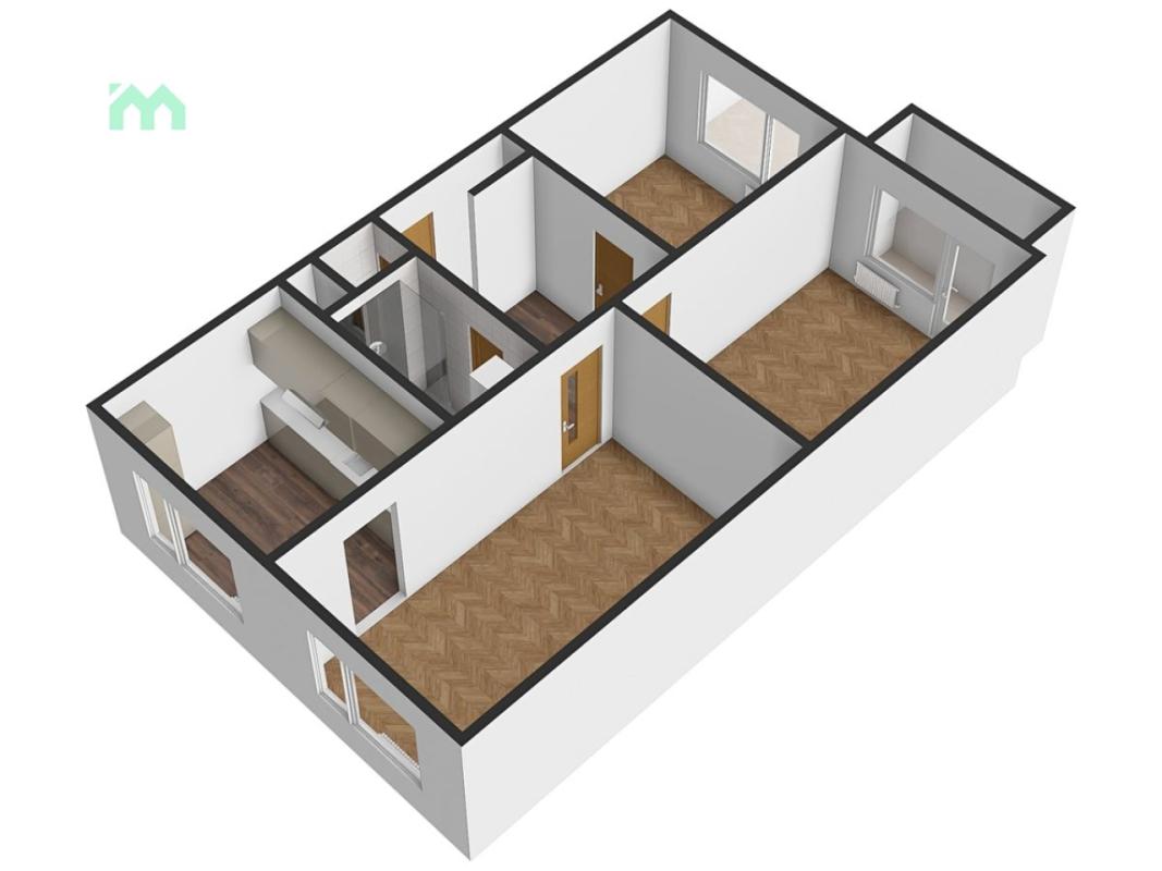 Pronájem bytu 3+1 68 m² — fotografie 22