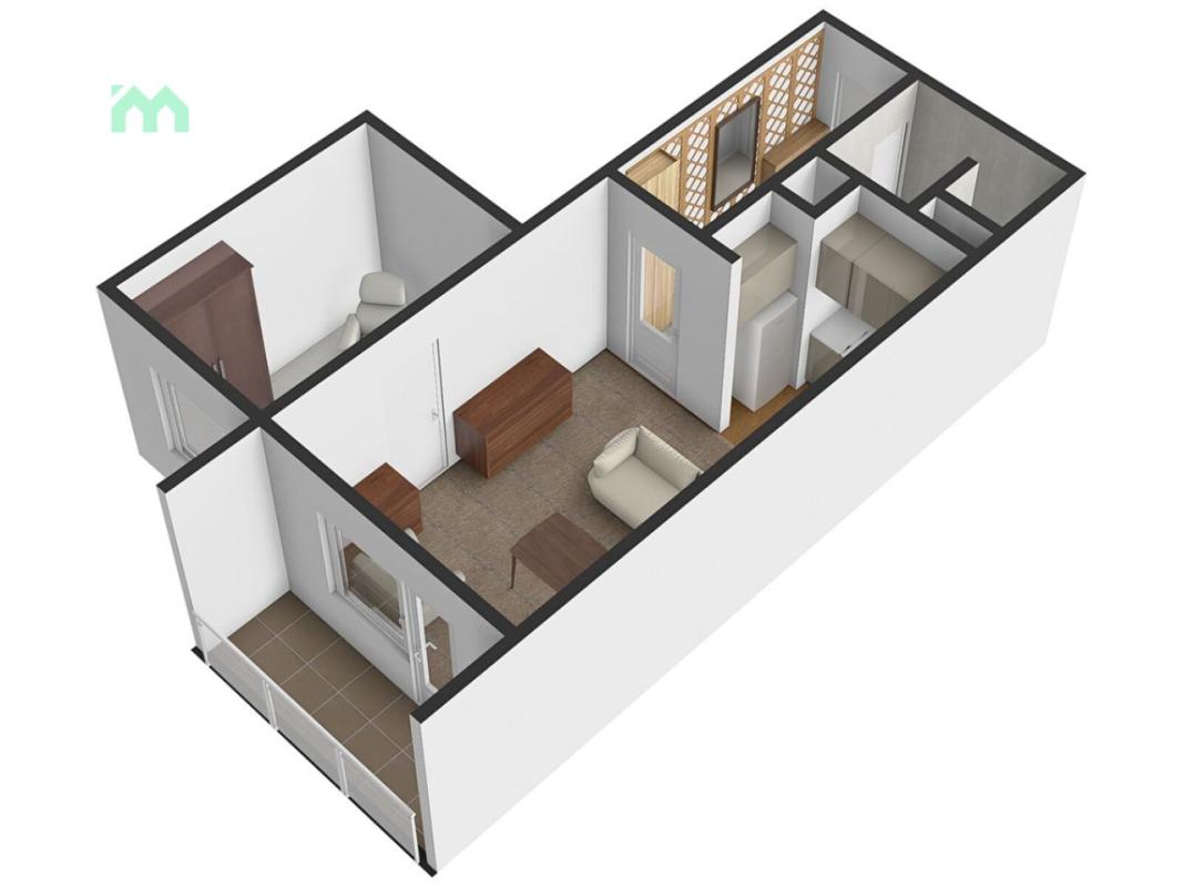 Pronájem bytu 1+1 36 m² — fotografie 15